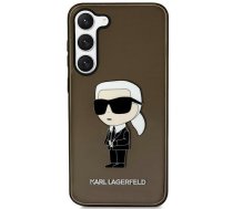 Samsung Galaxy S23+ Plus (SM-S916) Karl Lagerfeld Ikonik Karl Lagerfeld Case Cover (KLHCS23MHNIKTCK), Black | Telefona Maciņš Vāks Apvalks Bampers