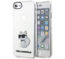 Apple iPhone 8 / 7 / SE (2020) (2022) 4.7" Karl Lagerfeld Ikonik Choupette Case Cover, Transparent | Telefona Maciņš Vāks Apvalks Bampers