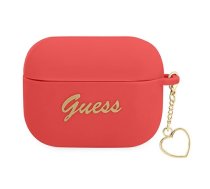 Guess AirPods Pro vāciņš Charm Heart Collection Sarkans - designer airpods case