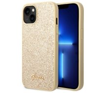 Guess Guhcp14mhggshd iPhone 14 Plus 6,7" Złoty/gold Hard Case Glitter Script