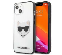 Apple iPhone 13 mini 5.4" Karl Lagerfeld Ikonik Choupette Case Cover (KLHCP13SHCHCK), Transparent | Telefona Maciņš Vāks Apvalks Bampers