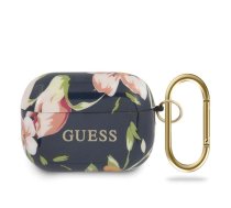 Guess AirPods Pro maciņš Flower Collection, zils - floral phone accessories, TPU protective case