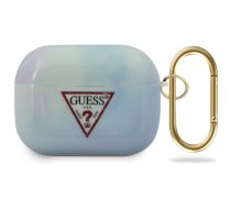 Guess AirPods Pro maciņš Tie & Dye Collection, zils - Tie Dye phone accessories, TPU case for AirPods