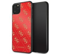 Guess Guhcn654ggpre iPhone 11 Pro Max Red/red Hard Case 4g Double Layer Glitter