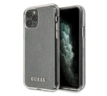 Guess Guhcn58pcglsi iPhone 11 Pro Silver/silver Hard Case Glitter