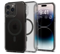 Apple Apple iPhone 14 6.1'' Spigen Ultra Hybrid Mag Magsafe Case Cover, Frost Black | Чехол Кабура Кейс Бампер для Телефона Spigen Ultra Hybrid Mag Magsafe Case Cover, Crystal Clear |     Telefona Vāciņš