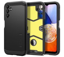 Samsung Galaxy A14 5G (SM-A146) / 4G (SM-A145F/DSN) Spigen Tough Armor Case Cover, Black | Telefona Vāciņš Maciņš Maks Apvalks Bampers