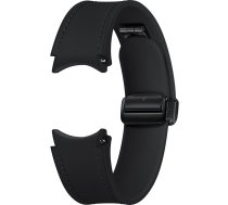 D-buckle Eco-leather Strap For Samsung Galaxy Watch 6 / Samsung Galaxy Watch 6 Classic - Black