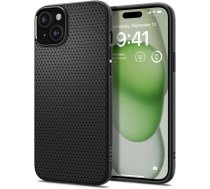 Spigen iPhone 15 Plus vāciņš Liquid Air, matēts melns - slim protective case