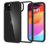 Spigen Crystal Hybrid, Matte Black - iPhone 15 Plus