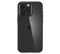 Spigen Crystal Hybrid, Matte Black - iPhone 15 Pro Max