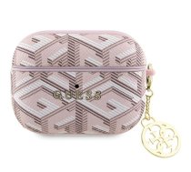 Guess AirPods Pro maciņš GCube Charm, rozā - designer earbuds case