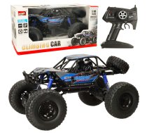 Radiovadāms auto RC Crawler Climbing Car 1:10 4WD 48cm, zils - remote control off-road, 4wd toy car, large rc vehicle