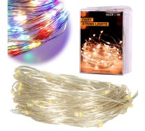 LED Ziemassvētku Gaismas Spuldzīšu Virtene 5 m, 50 LED, RGB | LED Christmas Fairy String Lights 5m, 50 LED, RGB