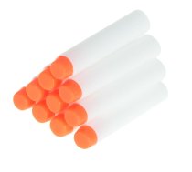 NERF Lodes Šautriņi Patroni 10 gab., Fluorescējoši | Foam Bullets Darts