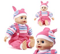 Bērnu Rotaļlieta Lelle Mazulis ar Skaņu 40 cm | Kids Toy Baby Doll Toddler with Sounds