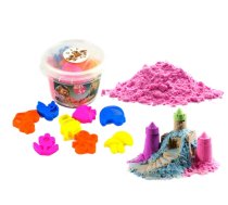 Kinētiskās Mēness Smiltis 350 g + 8 Veidnes | Kinetic Moon Sand Sandbox Molds