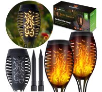 Ilumen LS-100 solārās lampas - lāpas, 2 gab. - solar lights, garden lighting, torch lights