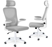 Sofotel Brass biroja krēsls ar mikrosieta atzveltni, pelēks - office chair, ergonomic chair, computer chair