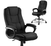 Ergonomisks biroja krēsls Sofotel Porto, auduma, melns - office chairs, office chair, computer chair