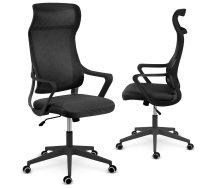 Sofotel Labi biroja krēsls ar mikrotīklu, melns - office chair, ergonomic chair, computer chair