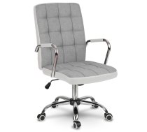Sofotel Benton biroja krēsls, audums/eko āda, pelēks/balts - office chair, ergonomic chair, computer chair