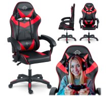 Ergonomisks gaming krēsls Sofotel Draknor, melni sarkans - gaming chairs, gaming chair, ergonomic gaming chair