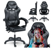 Ergonomisks spēļu krēsls Sofotel Draknor, melns/pelēks - gaming chairs, gaming chair, ergonomic gaming chair