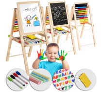 Ricokids 780300 saliekama magnētiskā un krīta tāfele bērniem - kids board, magnetic board, chalk board