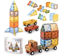 Ricokids RK-766 magnētiskie kluči, 100 gab. - magnetic blocks, educational toys, building blocks for kids