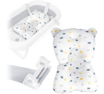 Ricokids bērnu vanniņas spilvens, balts/zils - baby bath cushion, bath insert, Ricokids cushion