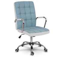 Sofotel Benton biroja krēsls, audums/eko āda, zili balts - office chair, computer chair, ergonomic chair