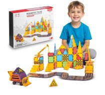 Attīstošais magnētiskais konstruktors Ricokids RK-780, 90 detaļas
