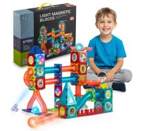 Spīdošs magnētiskais konstruktors bērniem Ricokids RK-782, 150 gab.