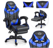 Spēļu krēsls Sofotel Draknor II, melns-zils - gaming chair, computer chair, ergonomic chair