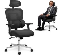 Ergonomisks biroja krēsls Sofotel Talin ar mikrosietiņu, melns - office chairs, office chair, computer chair