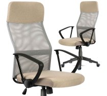 Biroja krēsls Sofotel Sydney, bēšs - Sofotel office chair, beige desk chair, ergonomic office chair