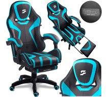 Spēļu krēsls ar kāju balstu Specter Sofotel ergonomisks, melns - gaming chairs, gaming chair, ergonomic gaming chair