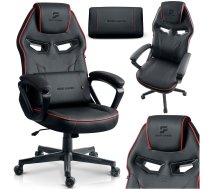 Ergonomisks spēļu krēsls Furon Sofotel grozāms, melns - gaming chairs, gaming chair, ergonomic gaming chair