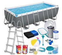 Bestway 56670 Power Steel karkasa baseins 488x244x122 cm - Bestway pool, frame pool, large pool