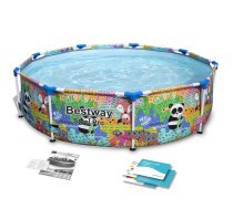 Bestway 5612F Power Steel karkasa baseins 274x66 cm - frame pool, garden pool, Bestway pool