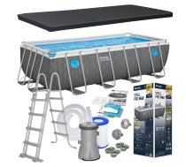 Bestway 561MB Power Steel karkasa baseins 488x244x122 cm - frame pool, Bestway pool, large pool
