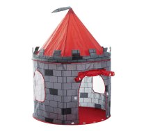 Iplay bērnu telts Bruņinieka pils, 105x105x125 cm - kids tent, playhouse, knight castle tent