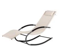 Ergonomisks dārza šūpuļzvilnis MultiGarden, bēšs