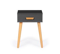 Moderns naktsgaldiņš un kafijas galdiņš ar atvilktni ModernHome, pelēks - vanity & console tables, vanity table