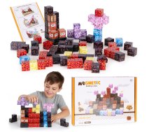 Multistore magnētiskie konstruktori bērniem, 86 elementi - magnetic blocks, building blocks for kids, educational toys