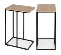 ModernHome portatīvā datora galdiņš ar metāla rāmi, C-veida sānu galds - coffee tables, living room coffee table