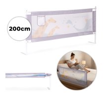 Gultas barjera bērniem 200 cm ECOTOYS drošības aizsargs pret izkrišanu