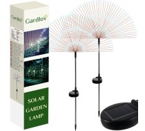 Gardlov 00025477 dārza solārās lampas, 2 gab., auksti balta gaisma - solar lights, garden lighting, LED garden lights