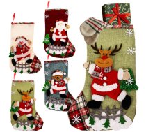 Ruhhy Ziemassvētku zeķes dāvanām, 4 gab., daudzkrāsainas - Christmas stockings, gift stockings, holiday decor